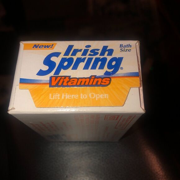 Vintage Irish Spring Vitamins - 4oz Deodorant Soap- 1 BAR - (RARE) - Picture 2 of 4